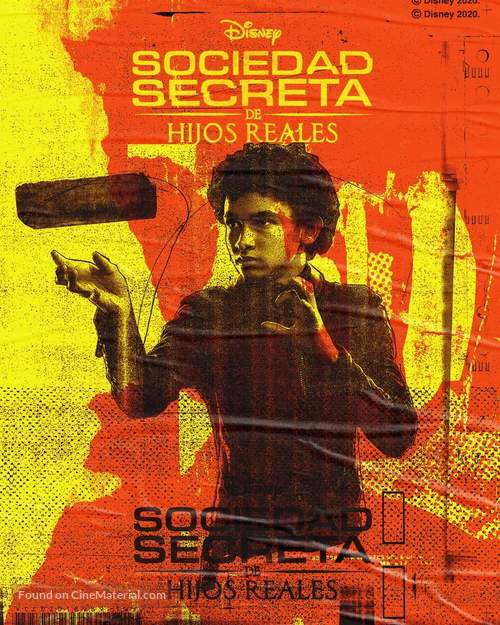 Secret Society of Second Born Royals - Mexican Movie Poster