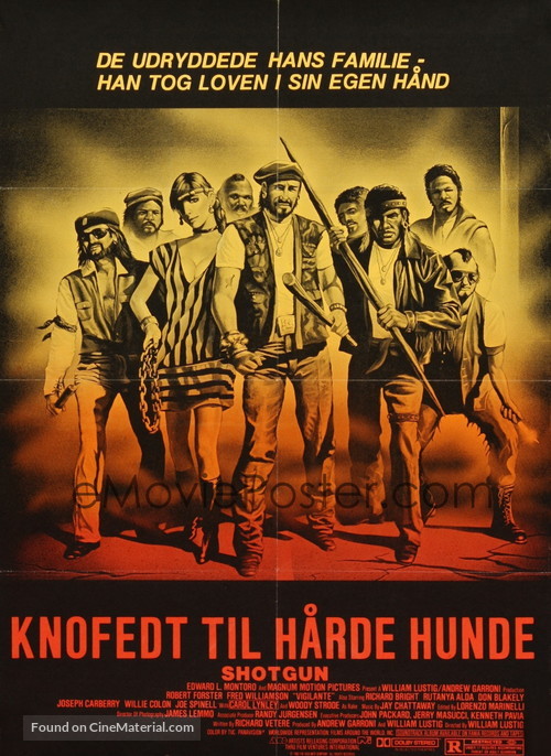 Vigilante - Danish Movie Poster