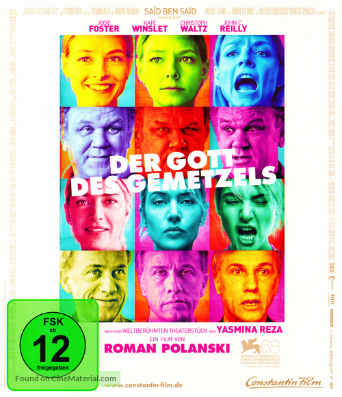 Carnage - German Blu-Ray movie cover