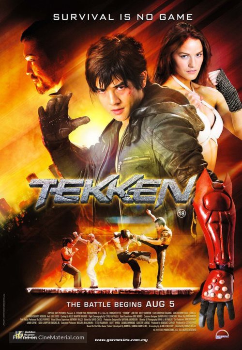 Tekken - Malaysian Movie Poster