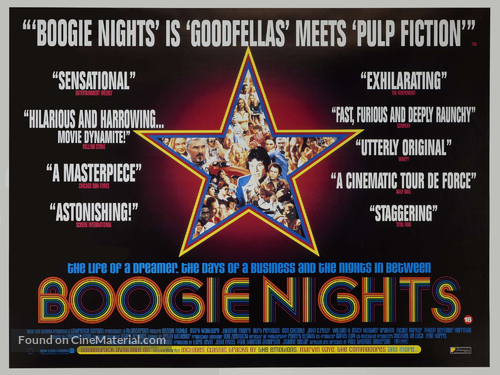 Boogie Nights - British Movie Poster