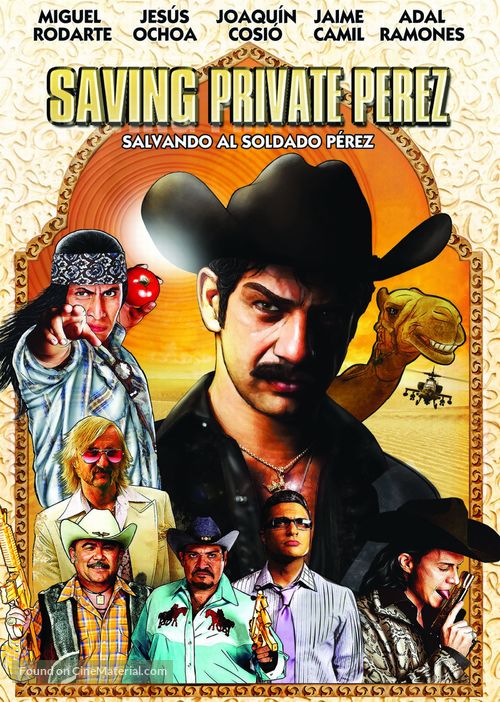 Salvando al Soldado P&eacute;rez - DVD movie cover