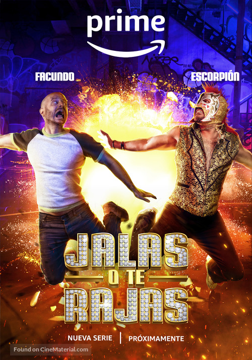 &quot;Jalas o Te Rajas&quot; - Spanish Movie Poster