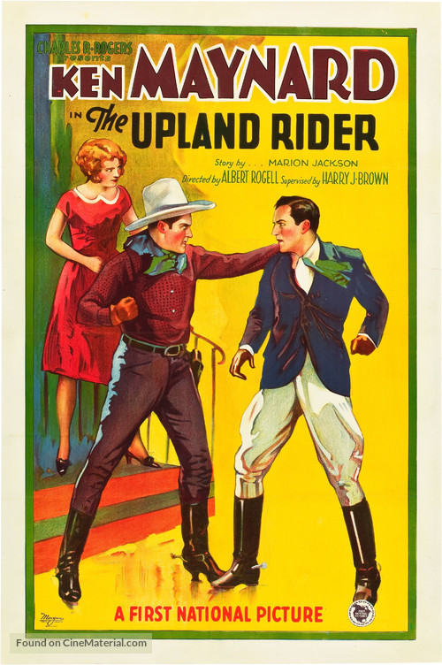 The Upland Rider - Movie Poster