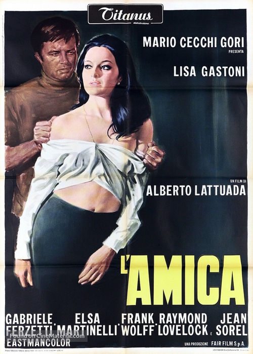 L&#039;amica - Italian Movie Poster