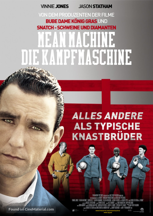 Mean Machine - German Movie Poster