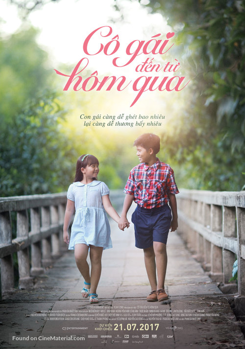 Co gai den tu hom qua - Vietnamese Movie Poster