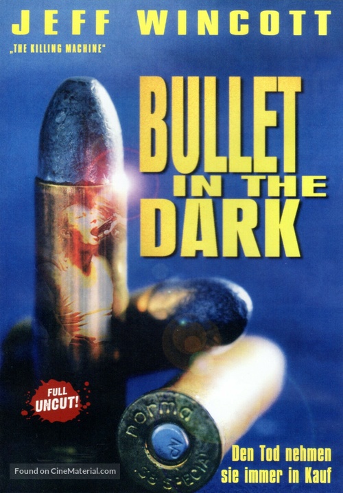 When the Bullet Hits the Bone - German DVD movie cover