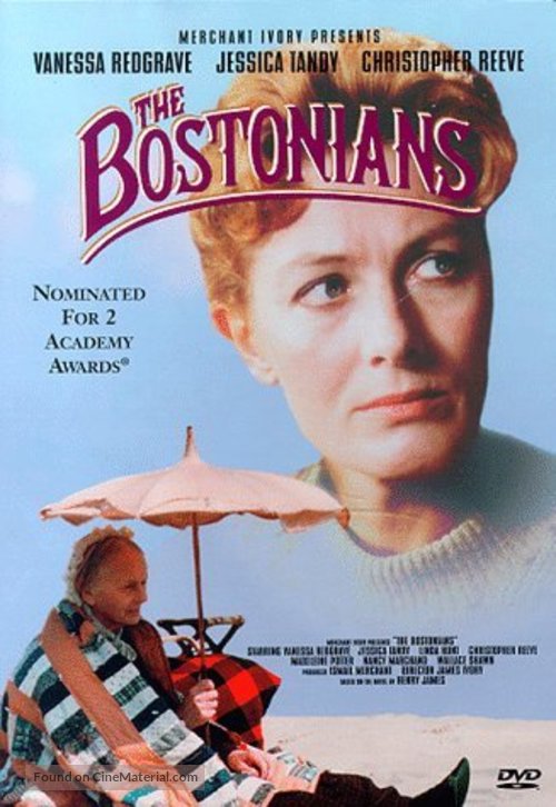 The Bostonians - DVD movie cover