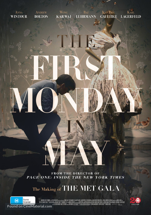 The First Monday in May - Australian Movie Poster