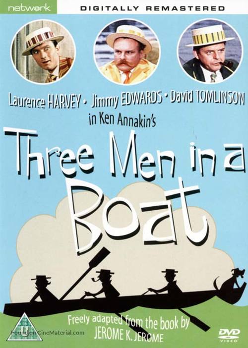 Three Men in a Boat - British Movie Cover