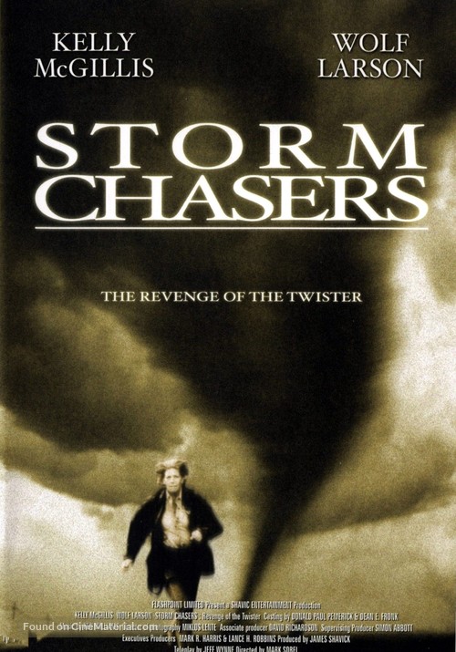 Storm Chasers: Revenge of the Twister - French DVD movie cover
