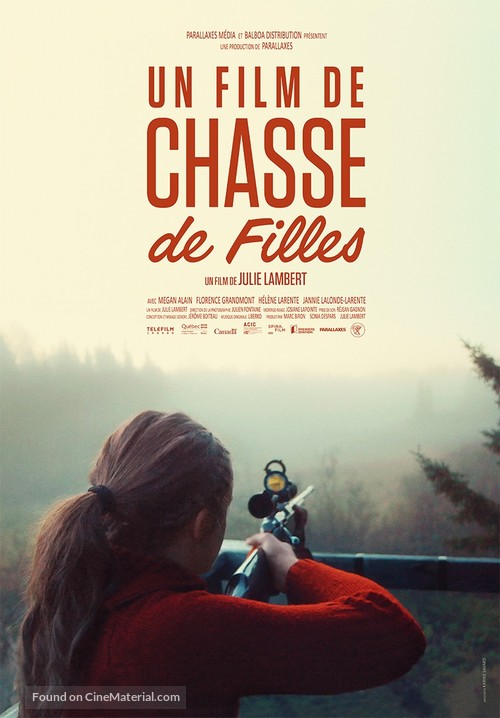 Un film de chasse de filles - Canadian Movie Poster