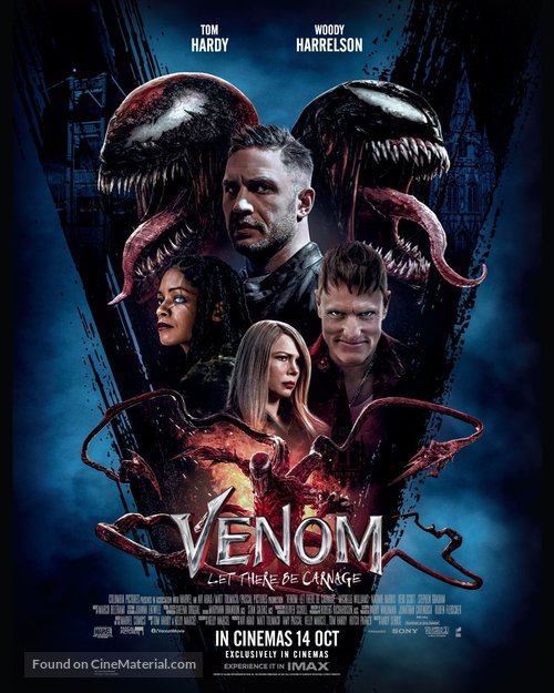 Venom: Let There Be Carnage - Singaporean Movie Poster