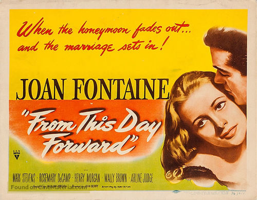 From This Day Forward - Movie Poster