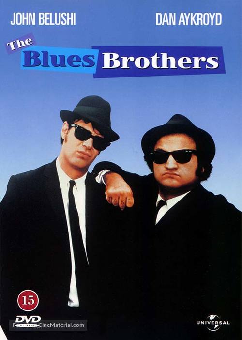 The Blues Brothers - Danish DVD movie cover