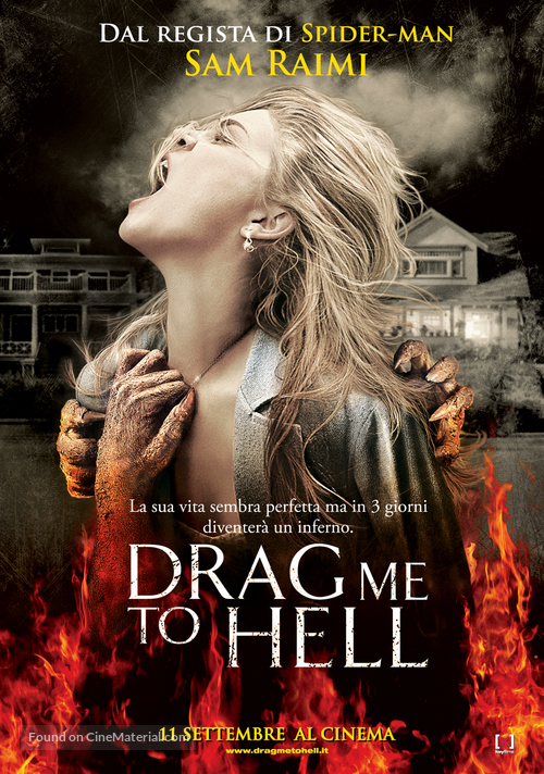 Drag Me to Hell - Italian Movie Poster