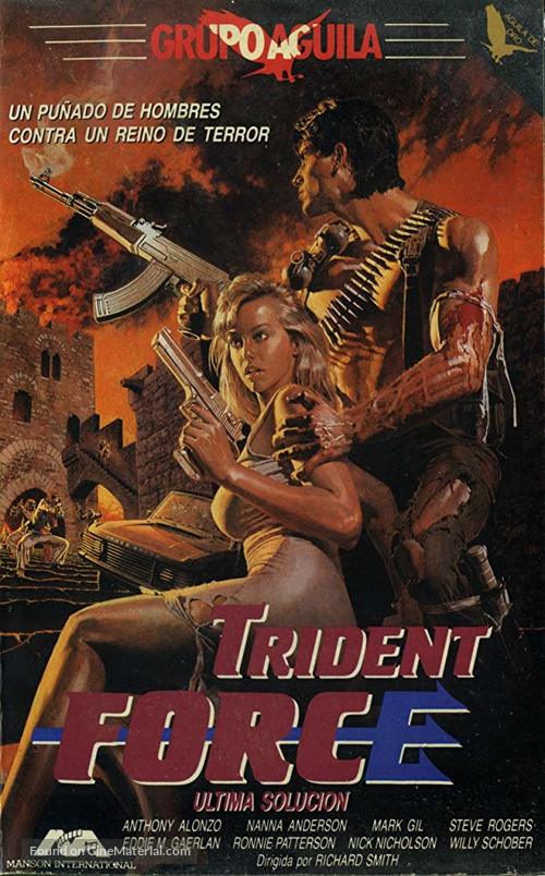 The Trident Force - Spanish Movie Cover