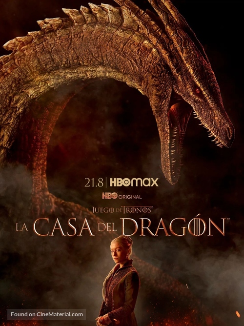 &quot;House of the Dragon&quot; - Spanish Movie Poster