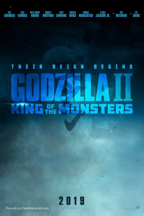 Godzilla: King of the Monsters - British Movie Poster