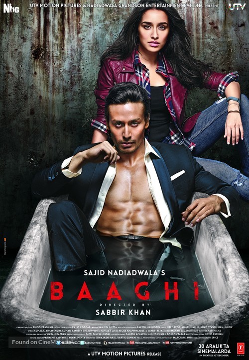 Baaghi - Indian Movie Poster