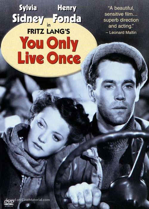 You Only Live Once - DVD movie cover