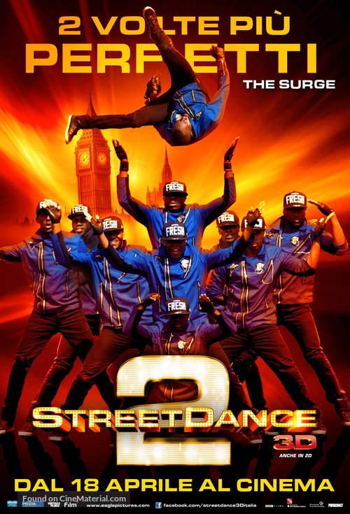 StreetDance 2 - Italian Movie Poster