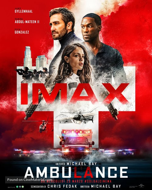 Ambulance - Italian Movie Poster