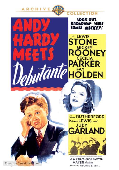 Andy Hardy Meets Debutante - DVD movie cover