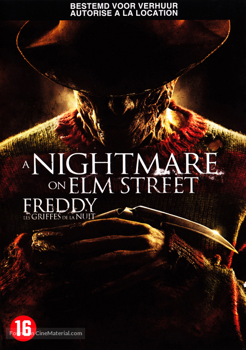 A Nightmare on Elm Street - Dutch DVD movie cover