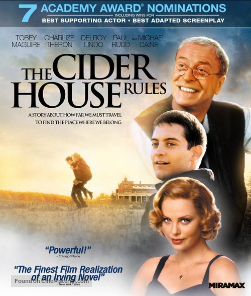 The Cider House Rules - Blu-Ray movie cover