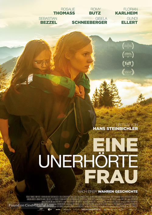 Eine Unerh&ouml;rte Frau - German Movie Poster