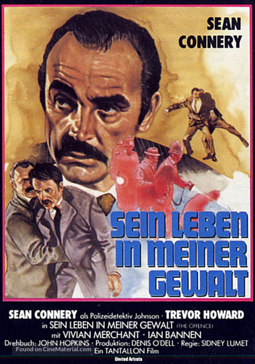 The Offence - German Movie Poster