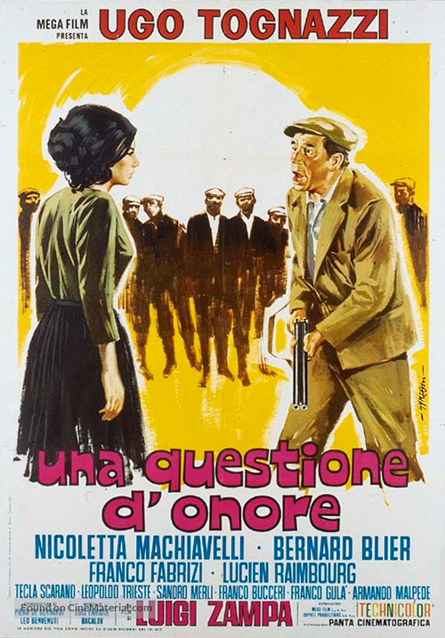 Una questione d&#039;onore - Italian Movie Poster