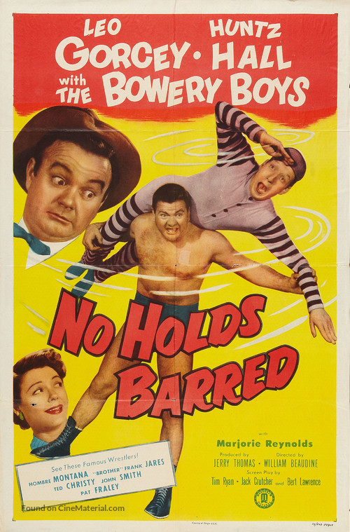 No Holds Barred - Movie Poster