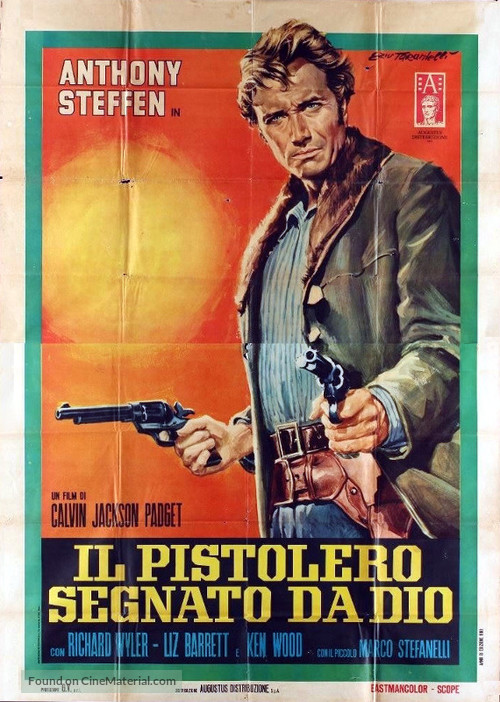 Il pistolero segnato da Dio - Italian Movie Poster