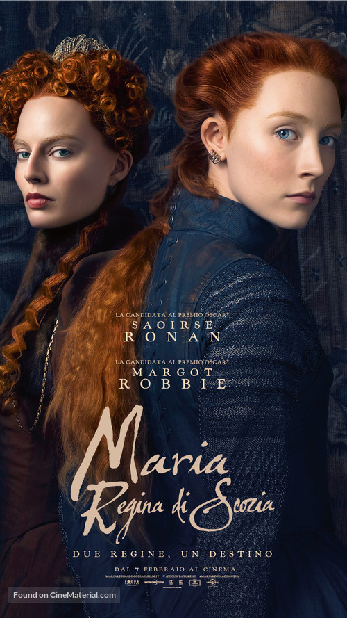 Mary Queen of Scots - Italian Movie Poster