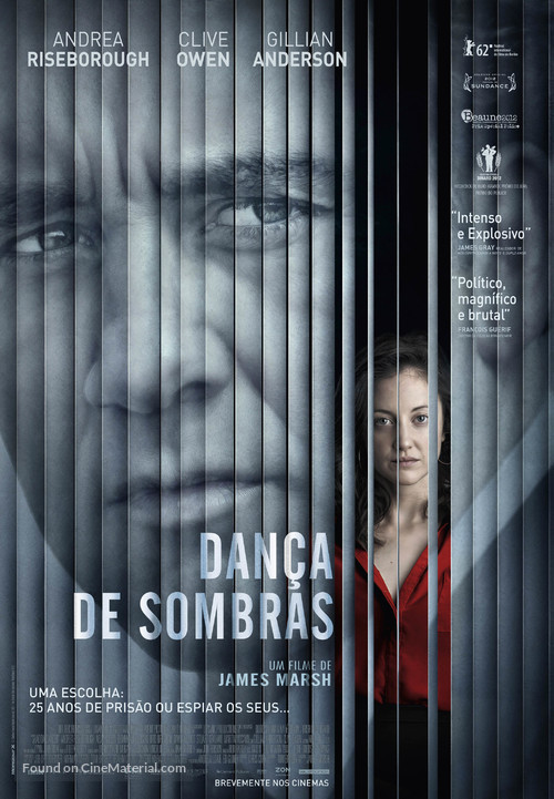 Shadow Dancer - Portuguese Movie Poster