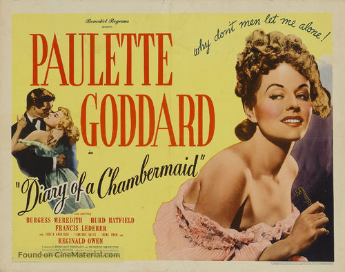 The Diary of a Chambermaid - Movie Poster