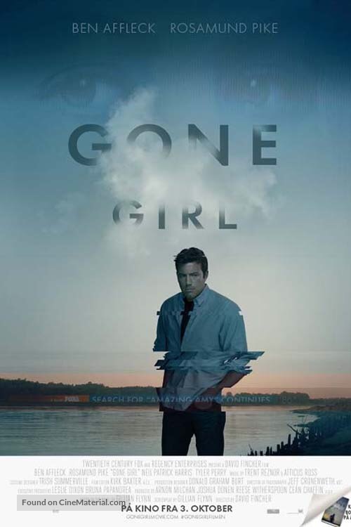 Gone Girl - Norwegian Movie Poster