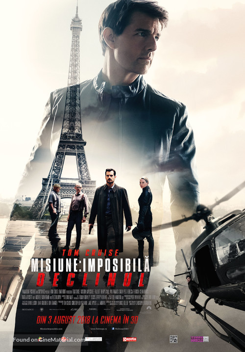 Mission: Impossible - Fallout - Romanian Movie Poster