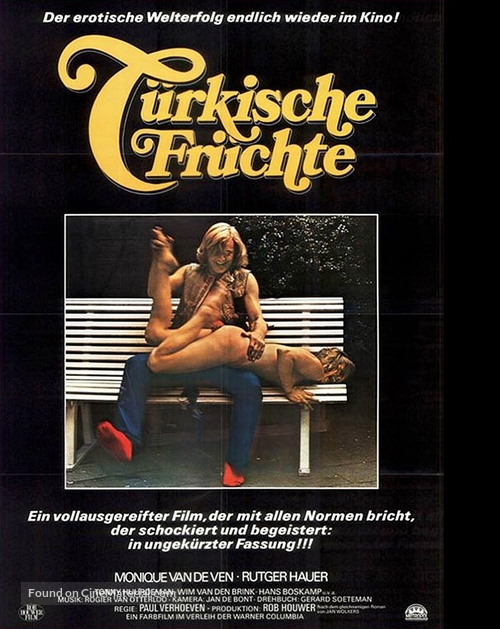 Turks fruit - German Movie Poster