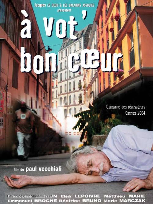 &Agrave; vot&#039; bon coeur - French poster