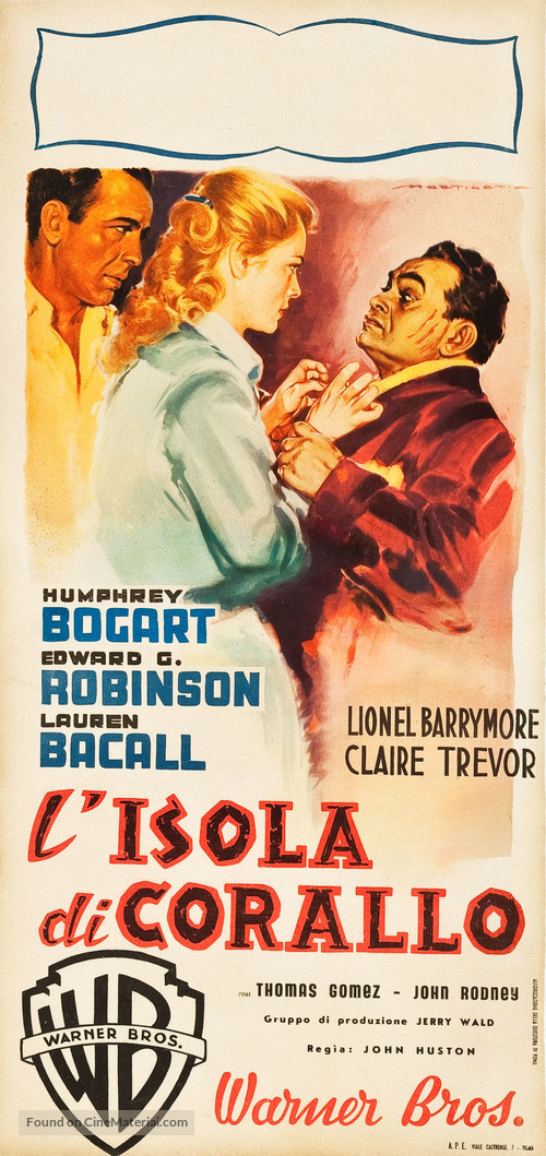 Key Largo - Italian Movie Poster