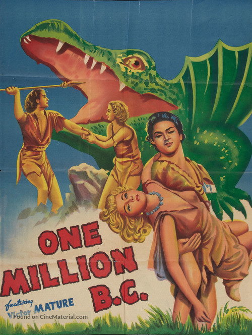 One Million B.C. - Indian Re-release movie poster