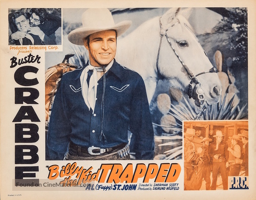 Billy the Kid Trapped - Movie Poster