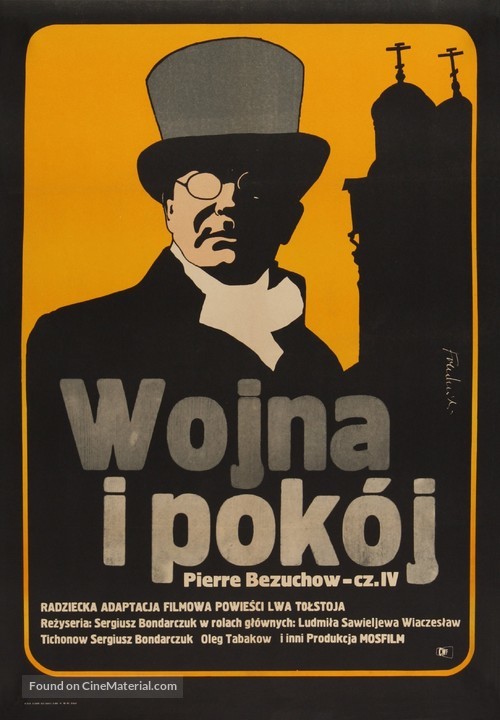 Voyna i mir IV: Pierre Bezukhov - Polish Movie Poster