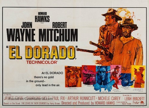 El Dorado - British Movie Poster