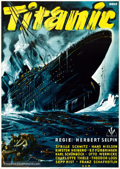 Titanic - German Movie Poster