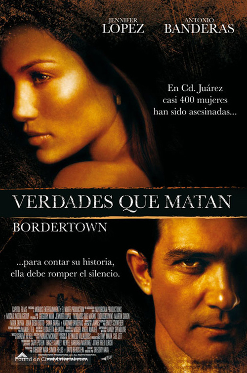 Bordertown - Mexican poster